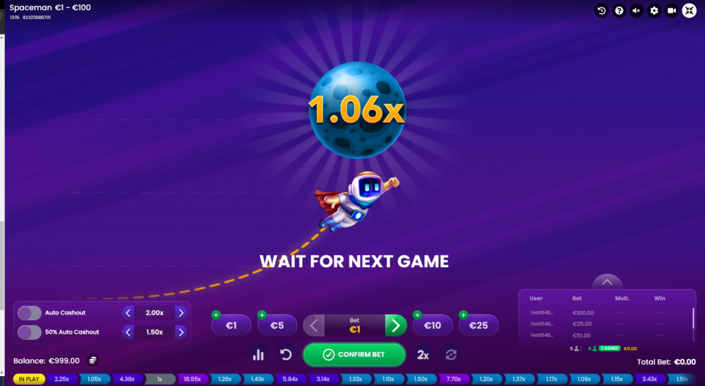 Spaceman Slot: Penerbangan di Galaxy